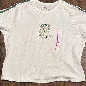 Unwell Apparel Graphic Tee in White